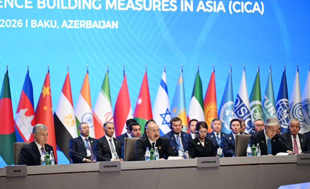 President Ilham Aliyev addressed 7th CICA Summit held in Baku 