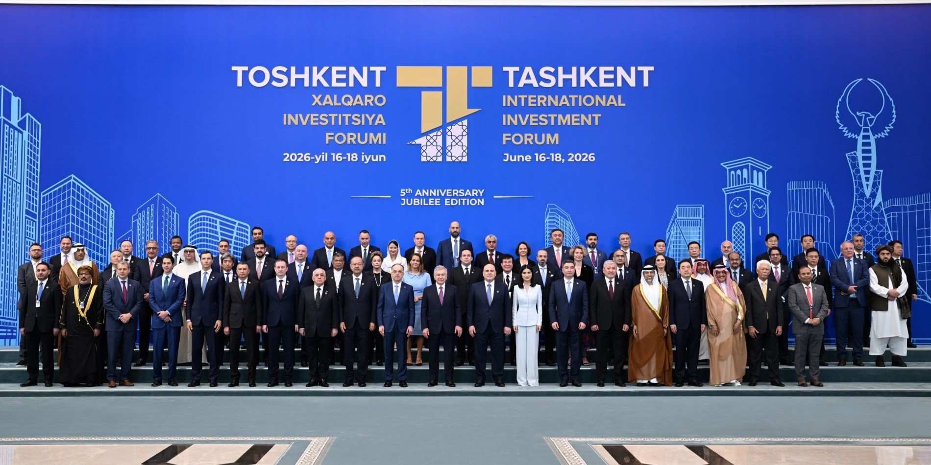 Mirziyoyev Says Uzbekistan’s Doors Will “Always Remain Open” as Fifth Tashkent Investment Forum Begins