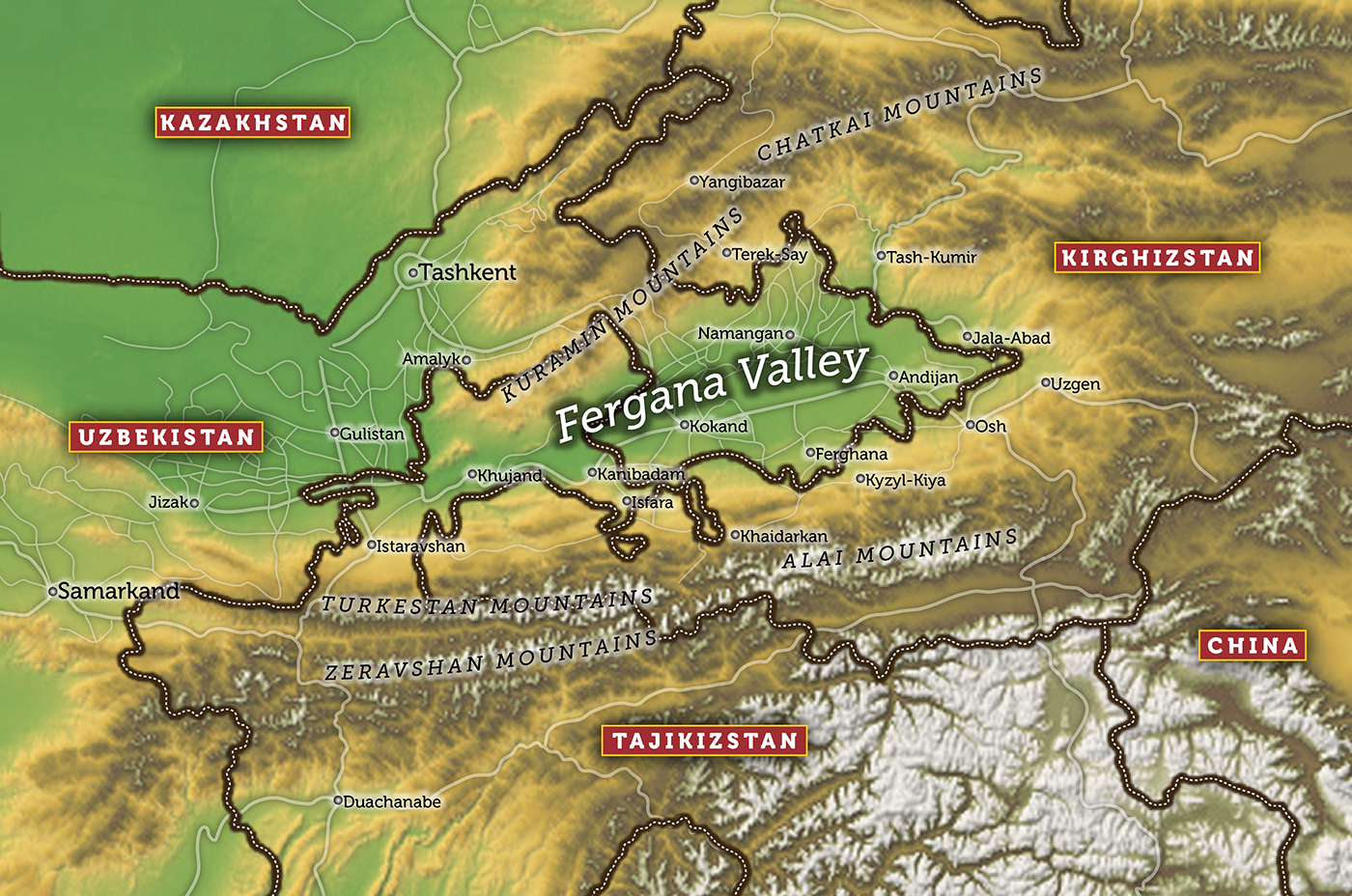 Cementing Peace in the Ferghana Valley